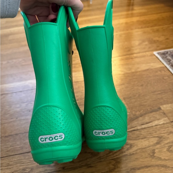 Crocs Green Rain Boots - Picture 5 of 6